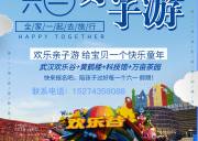 【六一亲子畅想游】武汉欢乐谷+黄鹤楼+科技馆+万亩茶园